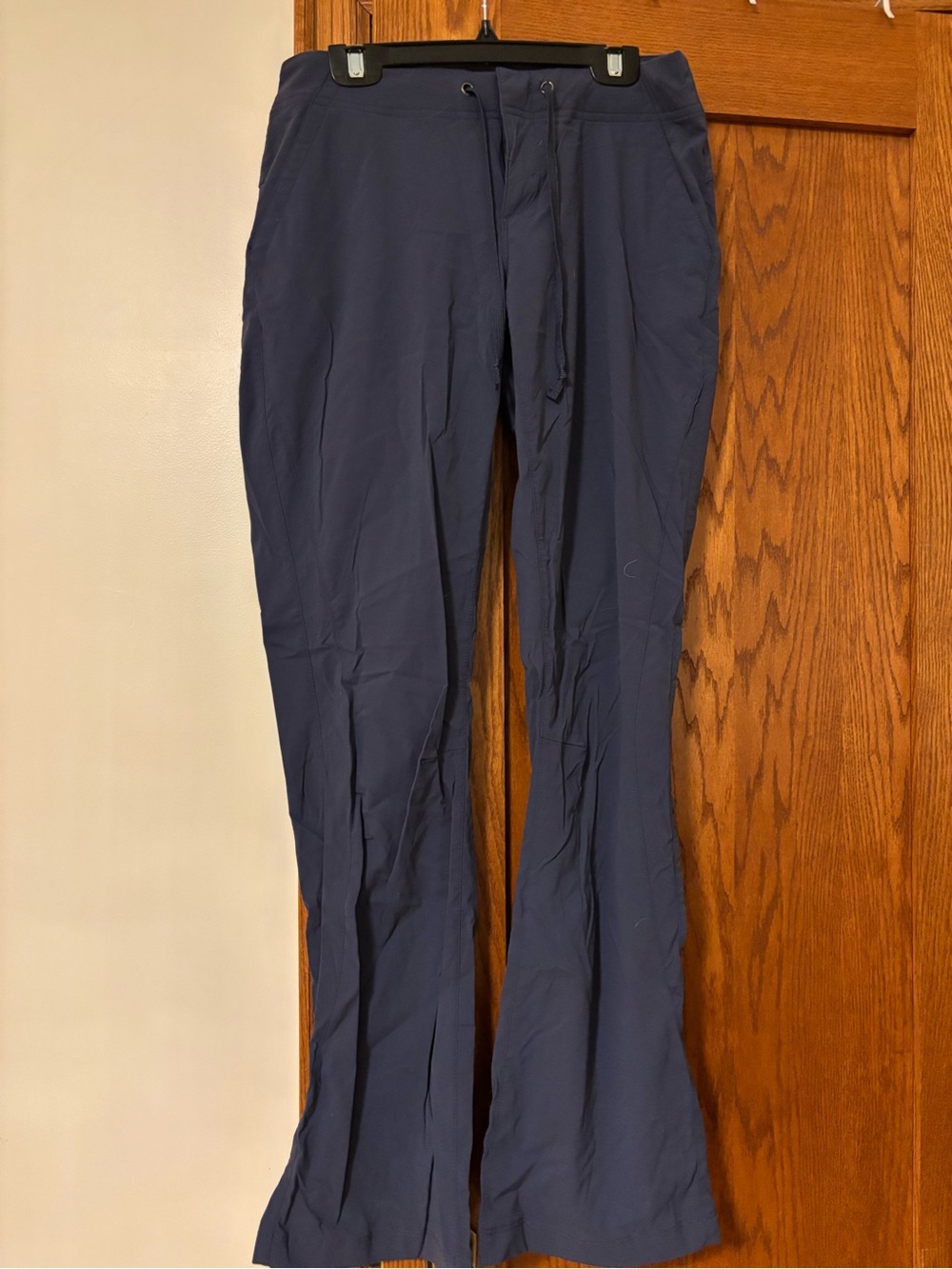 Women’s Navy Stretch Drawstring Hiking Pants